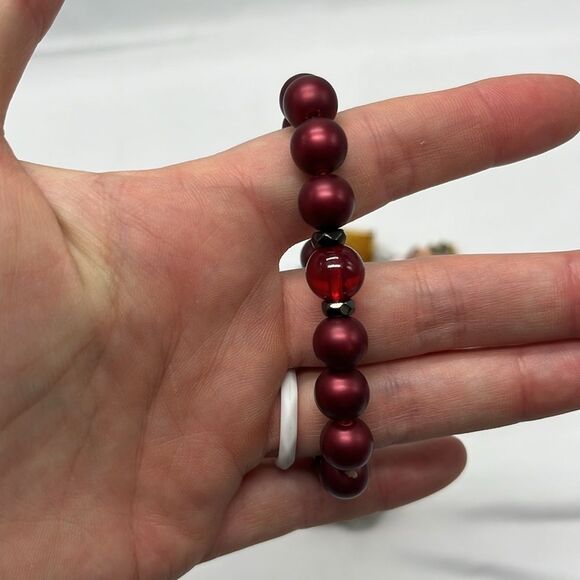 11 Beautiful Multicolored Beaded Bracelets - Picture 13 of 16